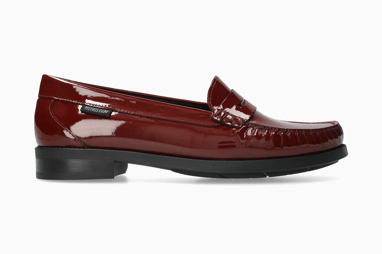 Mephisto Neda Oxblood Patent
