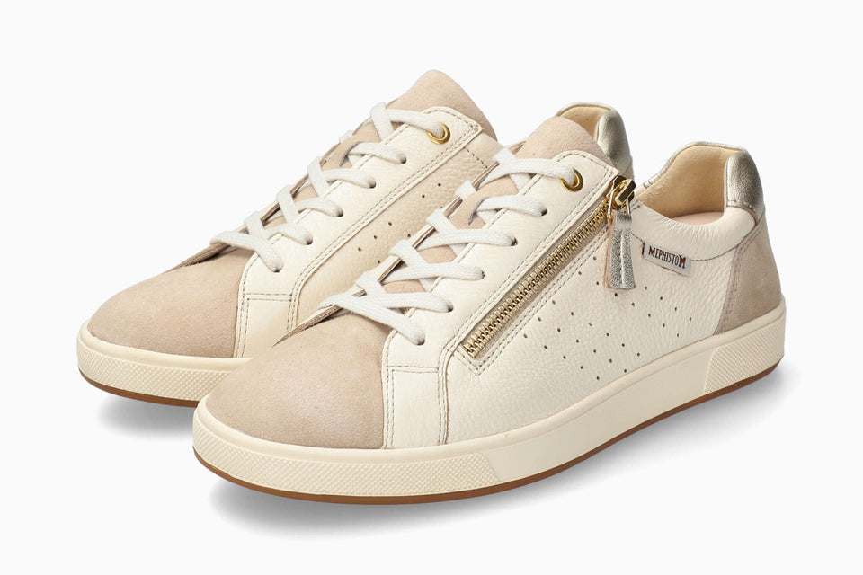 Mephisto Women's Sneaker Nikita Beige