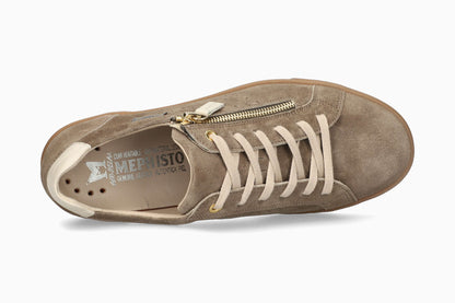 Mephisto Women's Sneaker Nikita Warm Grey Top