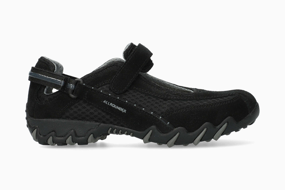 Allrounder Niro Solid Black Suede