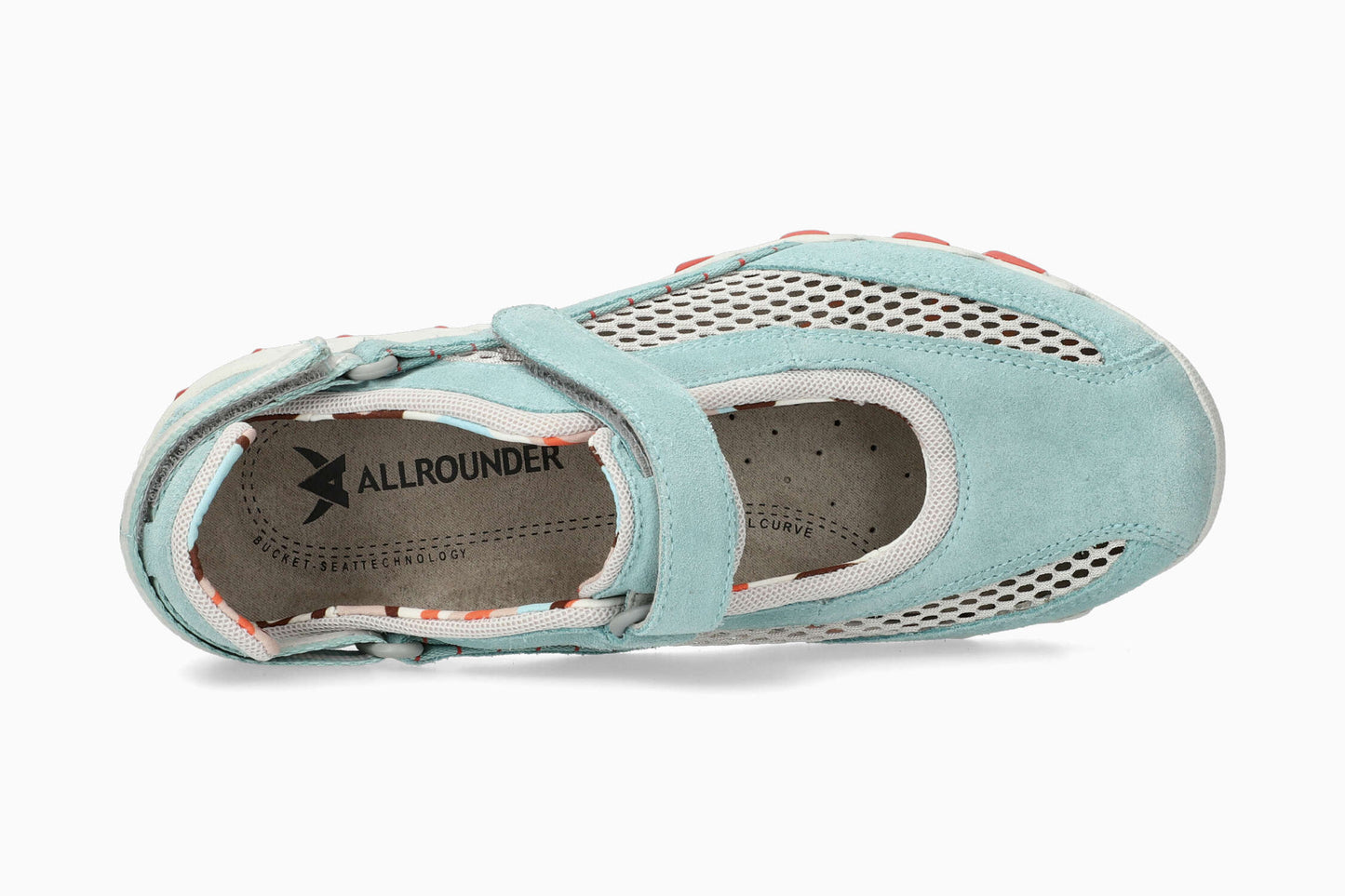 Allrounder Niro Solid Women's Shoe Turquoise Top