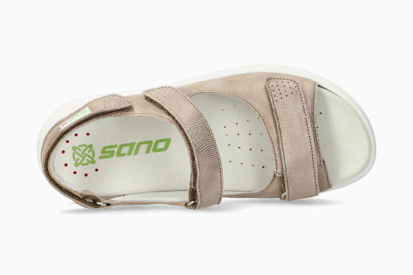 Sano Women's Sandal Norine Light Taupe Artesia Top