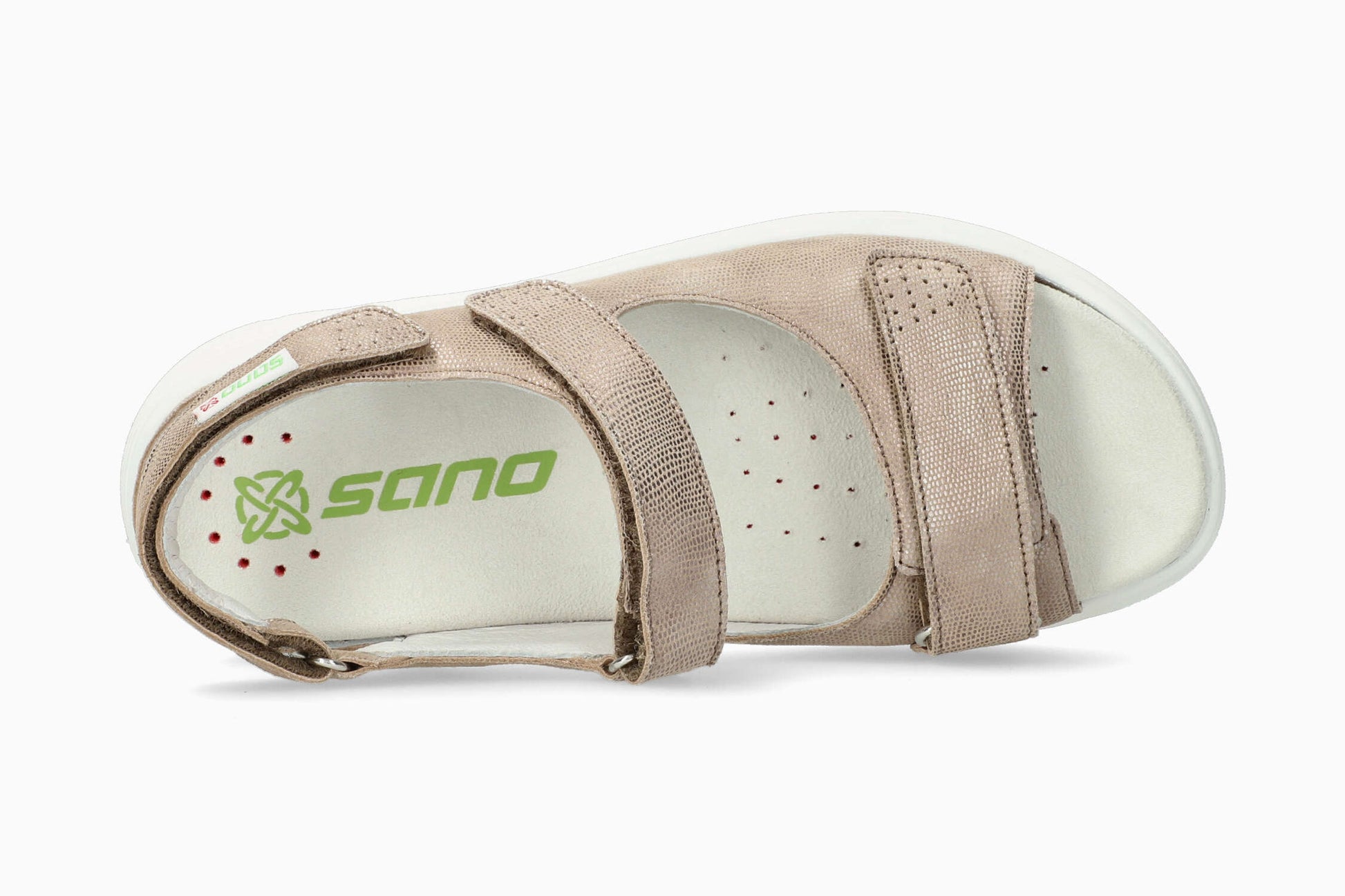 Sano Women's Sandal Norine Light Taupe Artesia Top