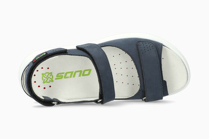 Sano Women's Sandal Norine Denim Blue Top