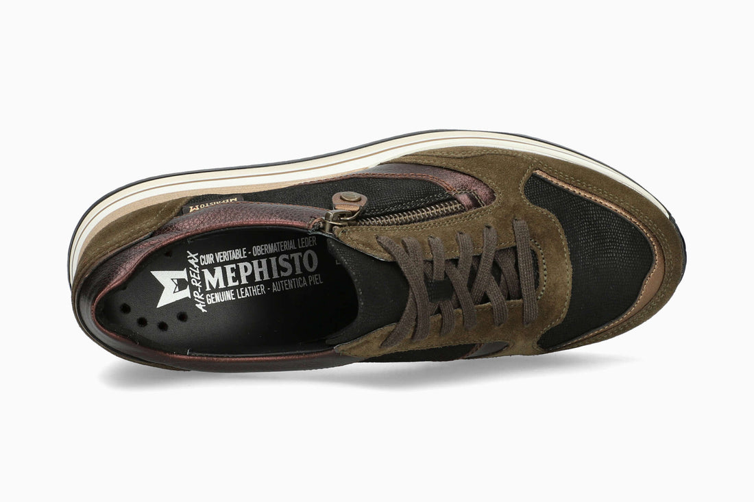 Olimpia Mephisto Women's Sneakers Moss Top