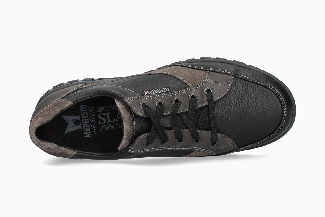Mephisto Paco Men's Sneaker Dark Brown Top