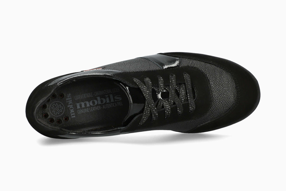 Mobils Women's Sneaker Paige Black Top