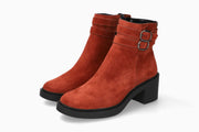 Paisley Mephisto Women's Boots Rust Side