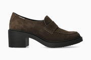 Pamelia Mephisto Women's Slip Ons Dark Brown