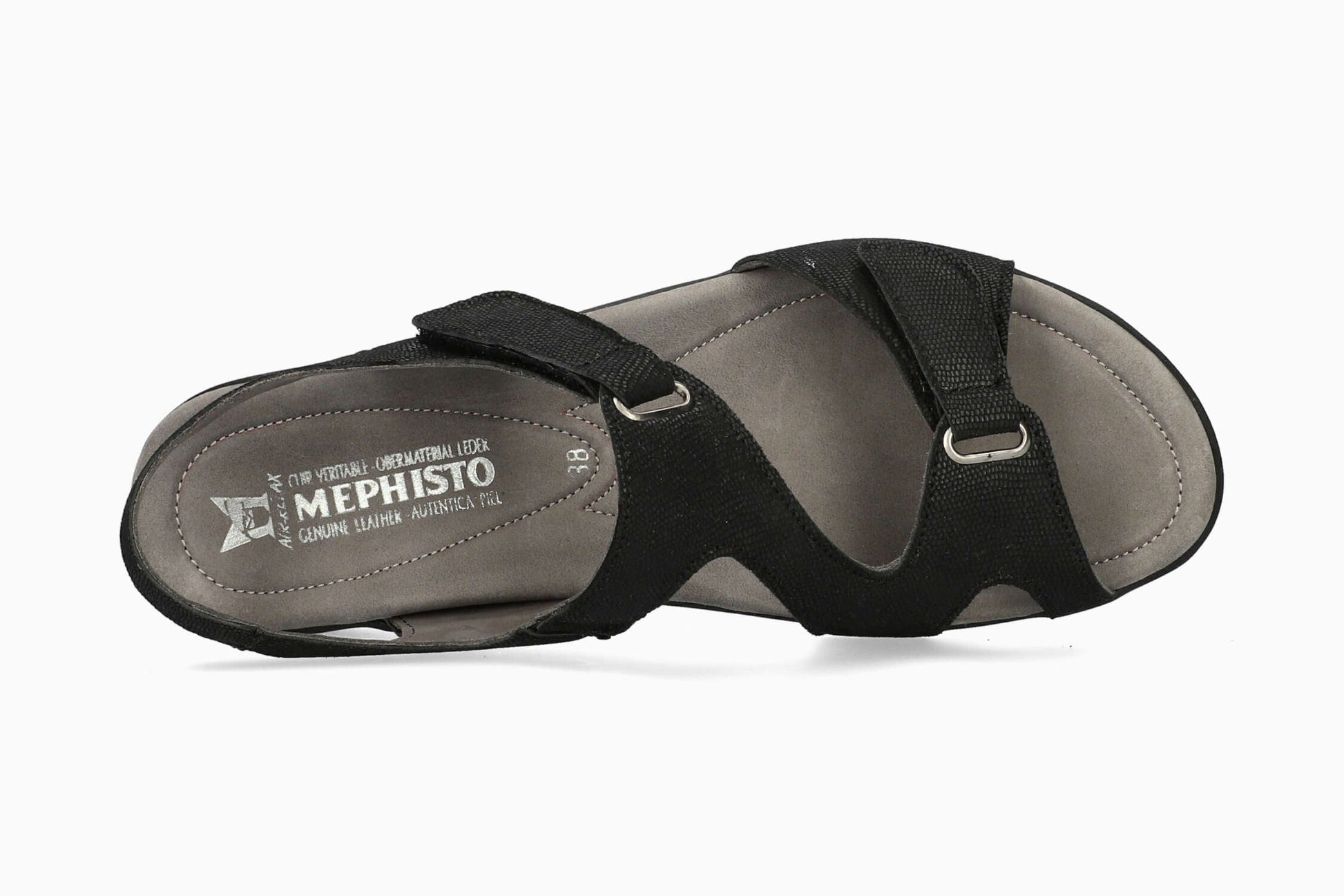 Mephisto Paris Women's Sandal Black Artesia Top