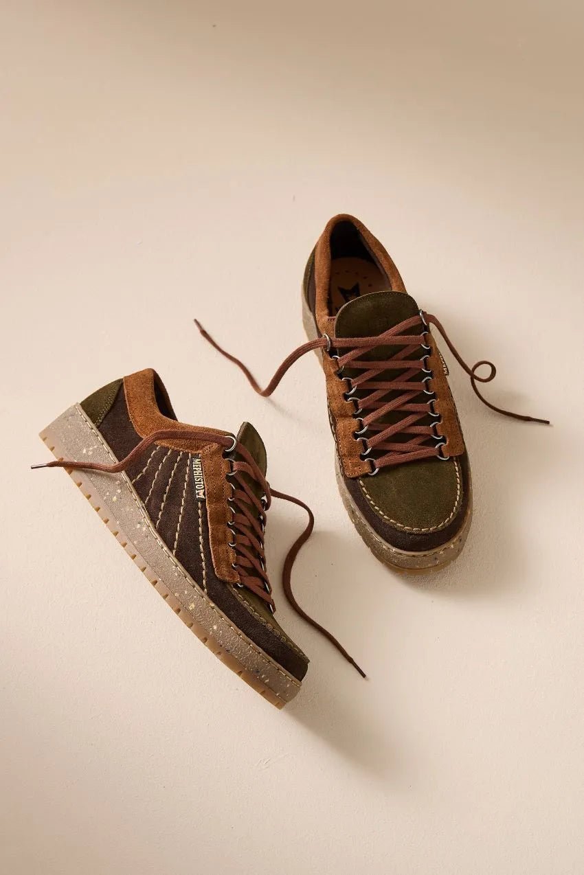 MEPHISTO RAINBOW | Men Originals Dark Brown Leather Velvet MEPHISTO RAINBOW | Men Originals Dark Brown Leather Velvet