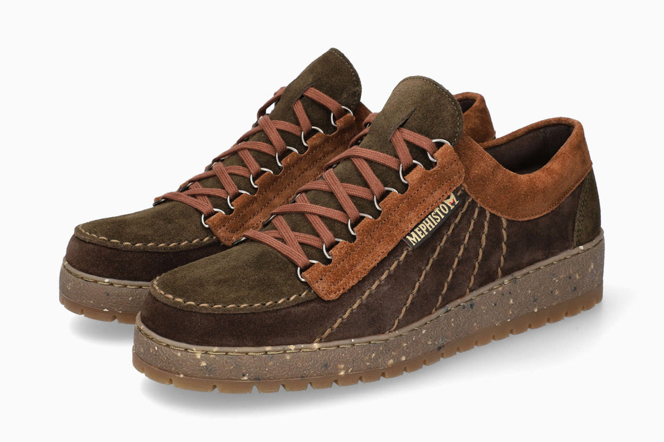 Mephisto Rainbow Men's Sneaker Dark Brown