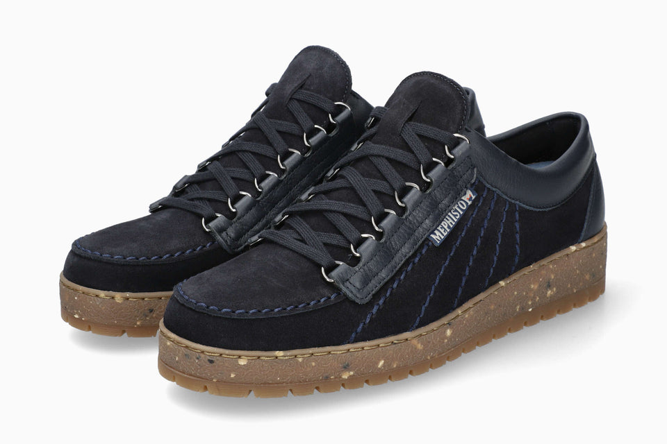 Mephisto Men's Sneaker Rainbow Blue