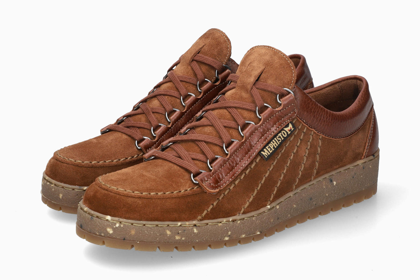 Mephisto Men's Sneaker Rainbow Brown