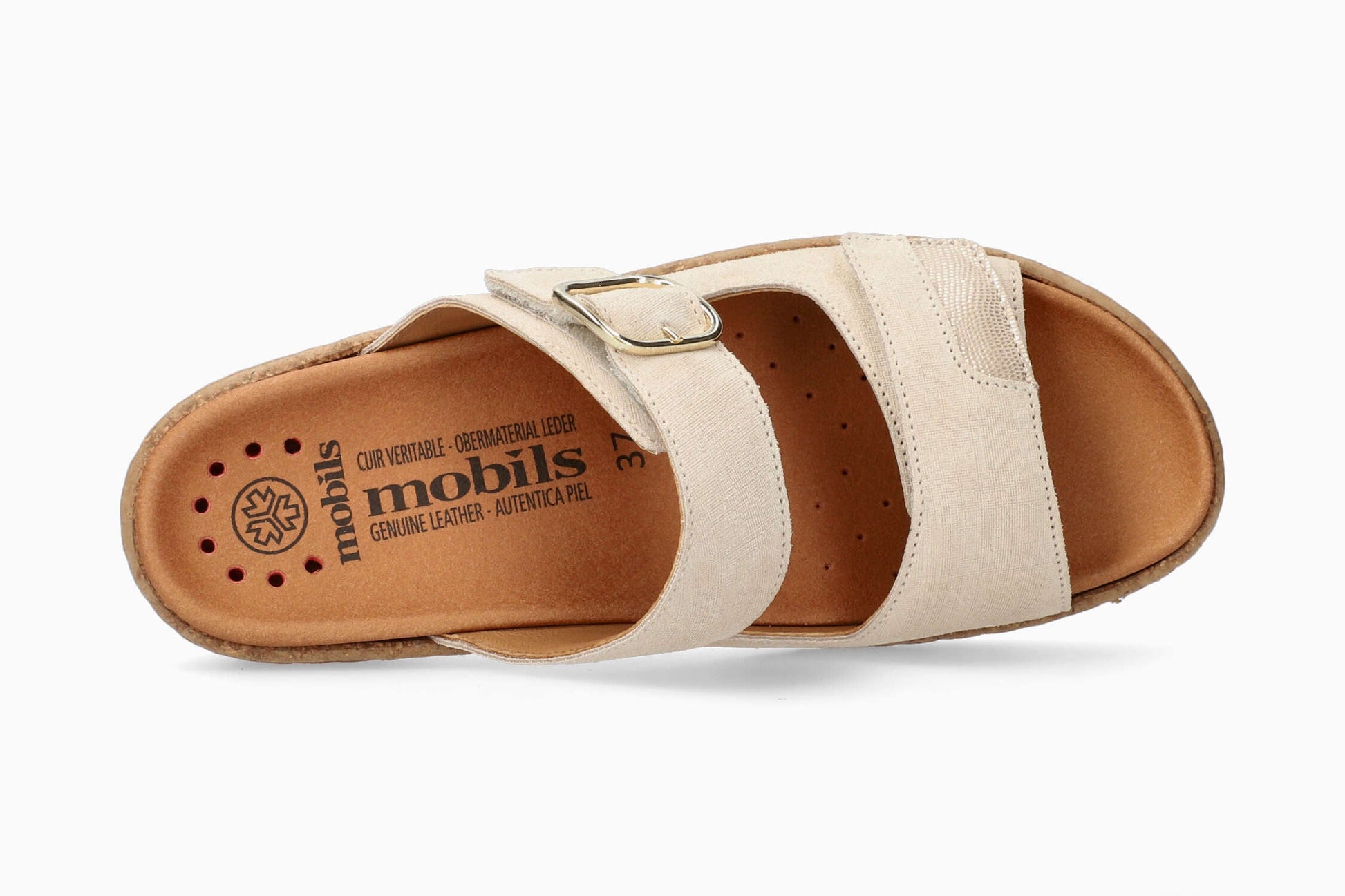 Mobils Randya Light Sand Women's Sandal Top