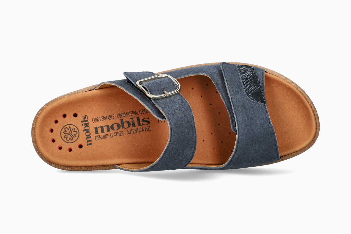 Mobils Women's Sandal Randya Jeans Blue Top