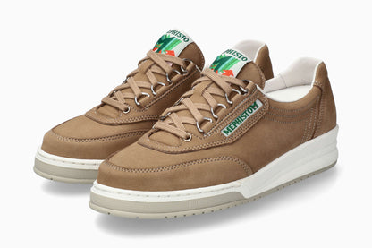 Mephisto Women's Sneaker Rush Taupe Nomad