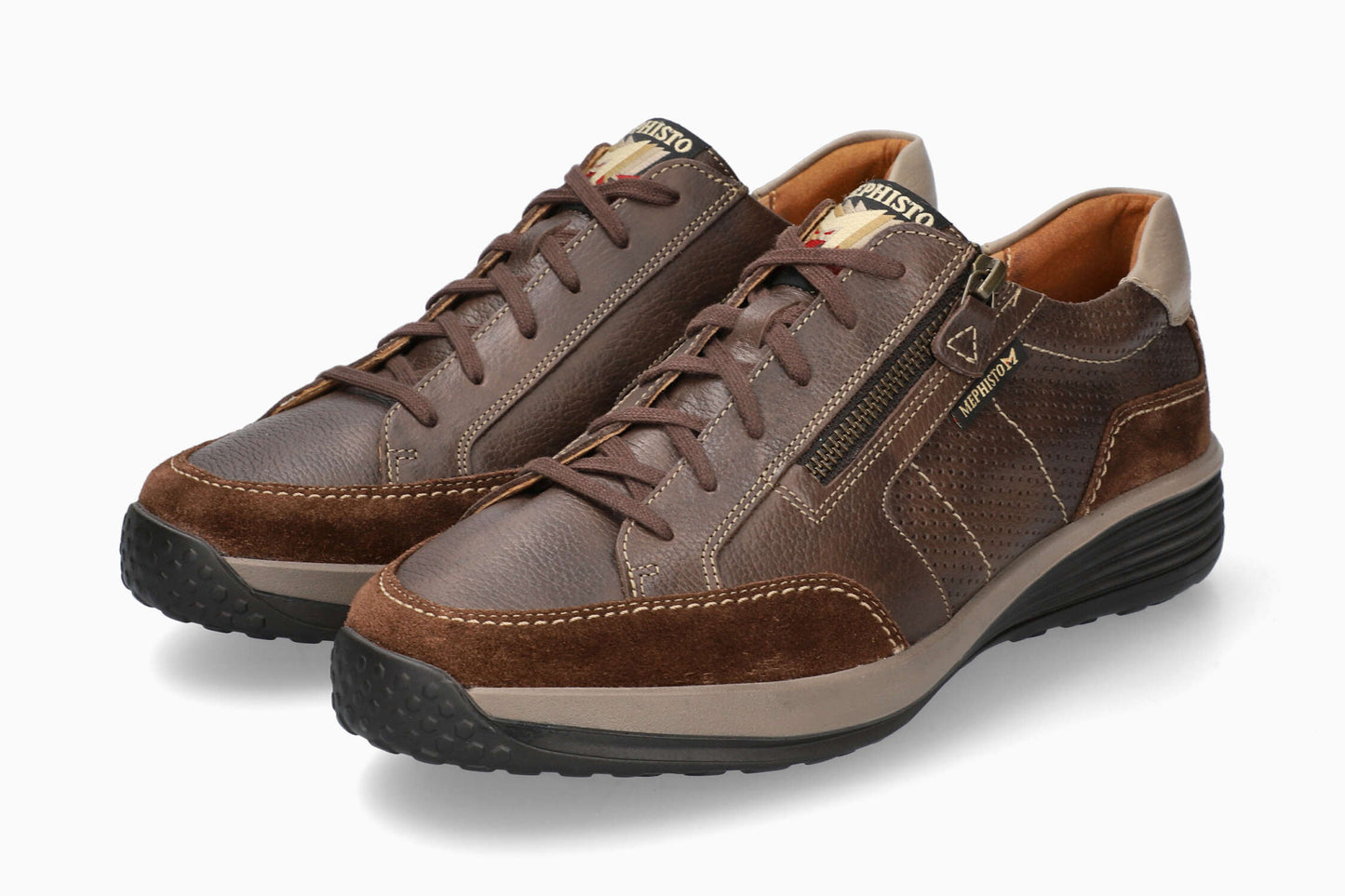 Mephisto Sacco Men's Sneaker Chestnut