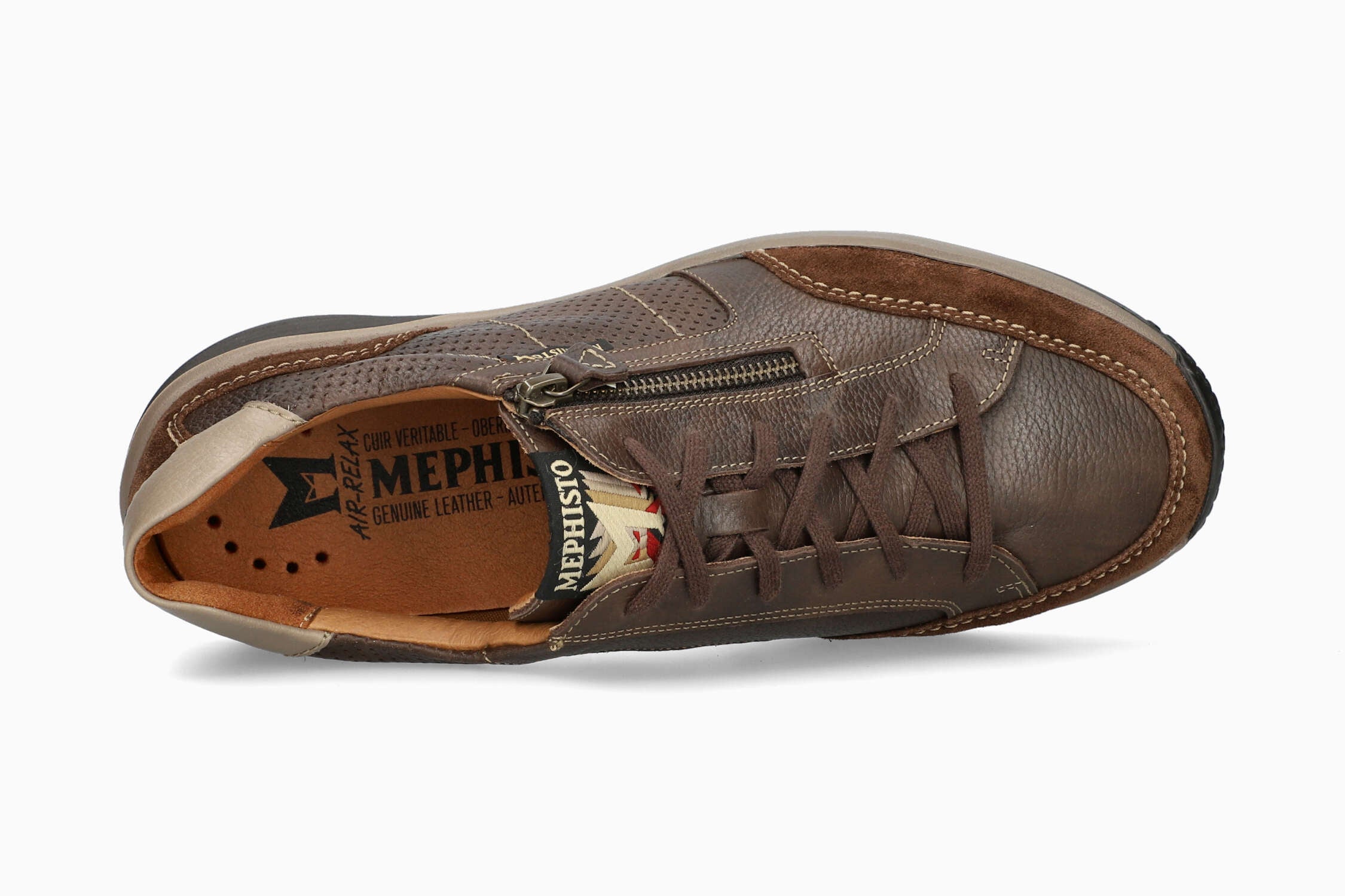 Sacco 1 by Mephisto in Chestnut Velsport 3678N 51