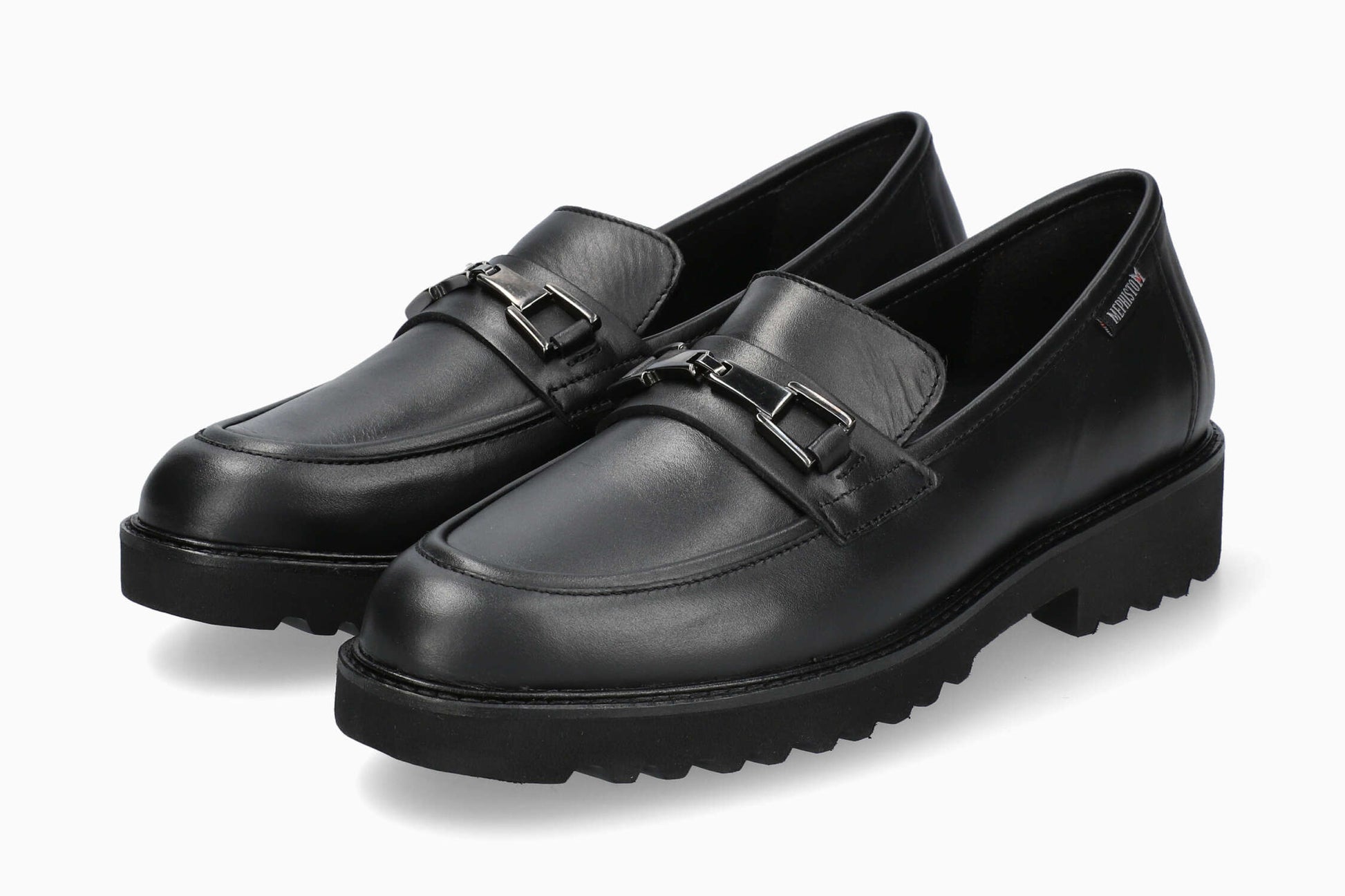 Mephisto Women's Loafers Salvia Black