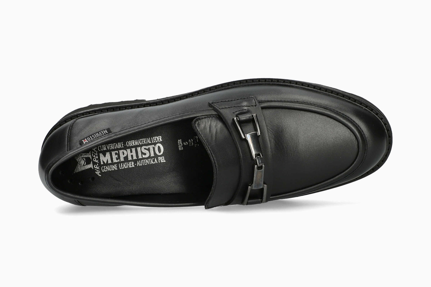 Mephisto Women's Loafers Salvia Black Top