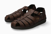 Mephisto Sam Men's Sandal Dark Brown