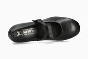 Mephisto Topaze Women's Heeled Shoe Black Top
