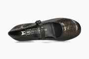 Mephisto Topaze Women's Heeled Shoe Bronze Top