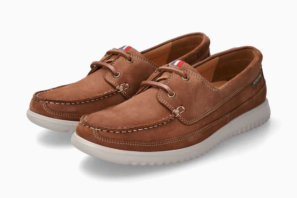 Mephisto Men's Boat Shoe Trevis Brown