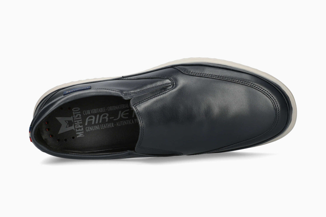 Mephisto Men's Twain Slip-Ons Navy Top