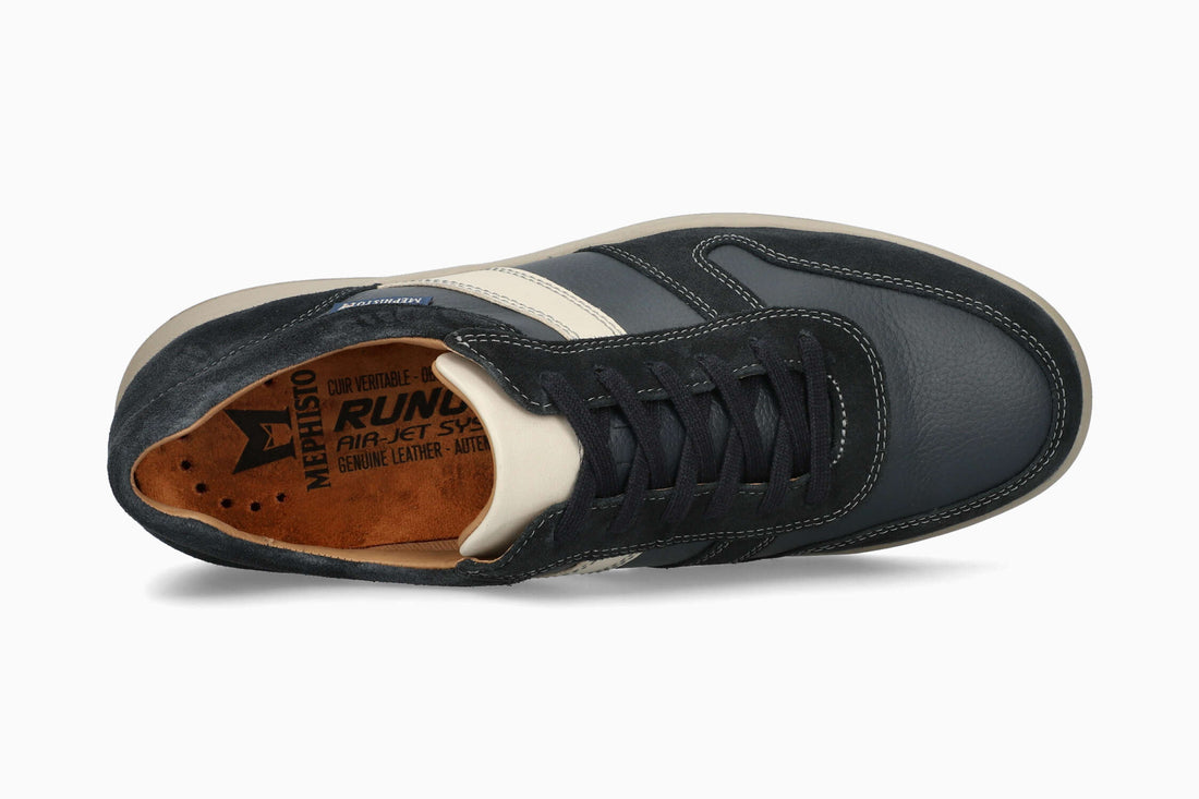 Mephisto Men's Sneaker Vito Blue Top