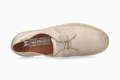 Voleta Mephisto Women's Shoe Gold Top