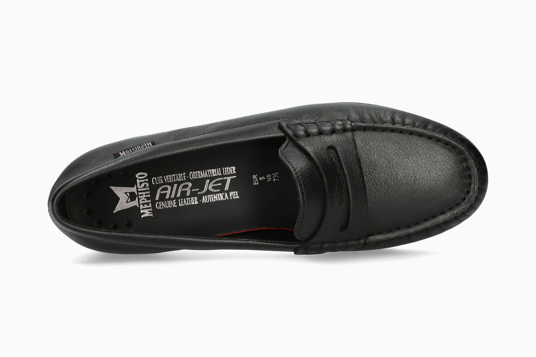 Mephisto Volga Women's Loafer Black Top