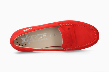 Mephisto Women's Loafer Volga Red Top