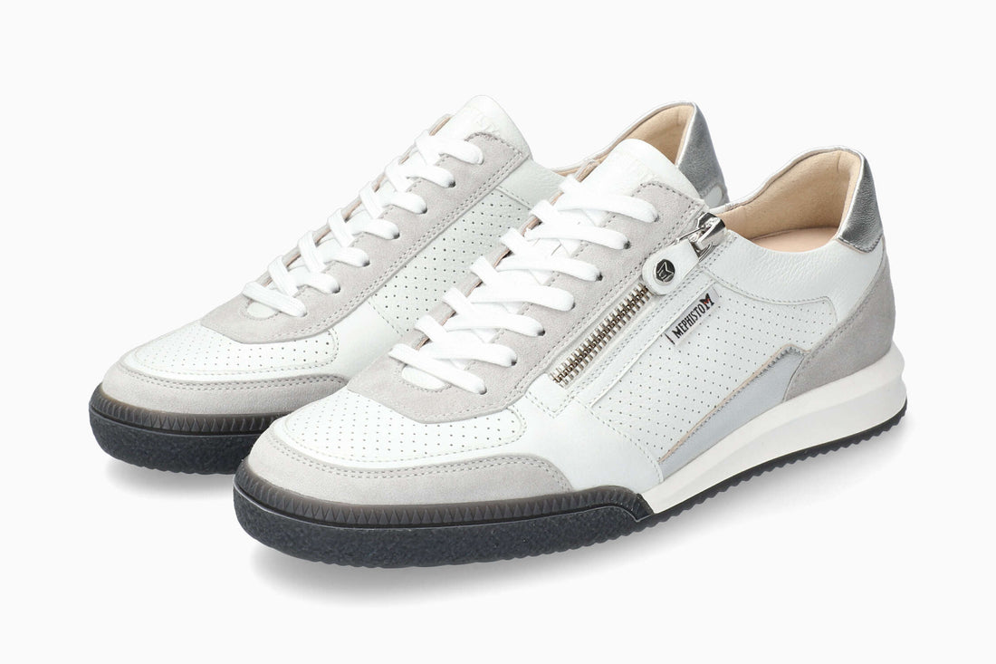 Mephisto Women's Sneaker Walie Light Grey