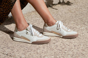 Mephisto Women's Sneaker Walie Beige Lifestyle