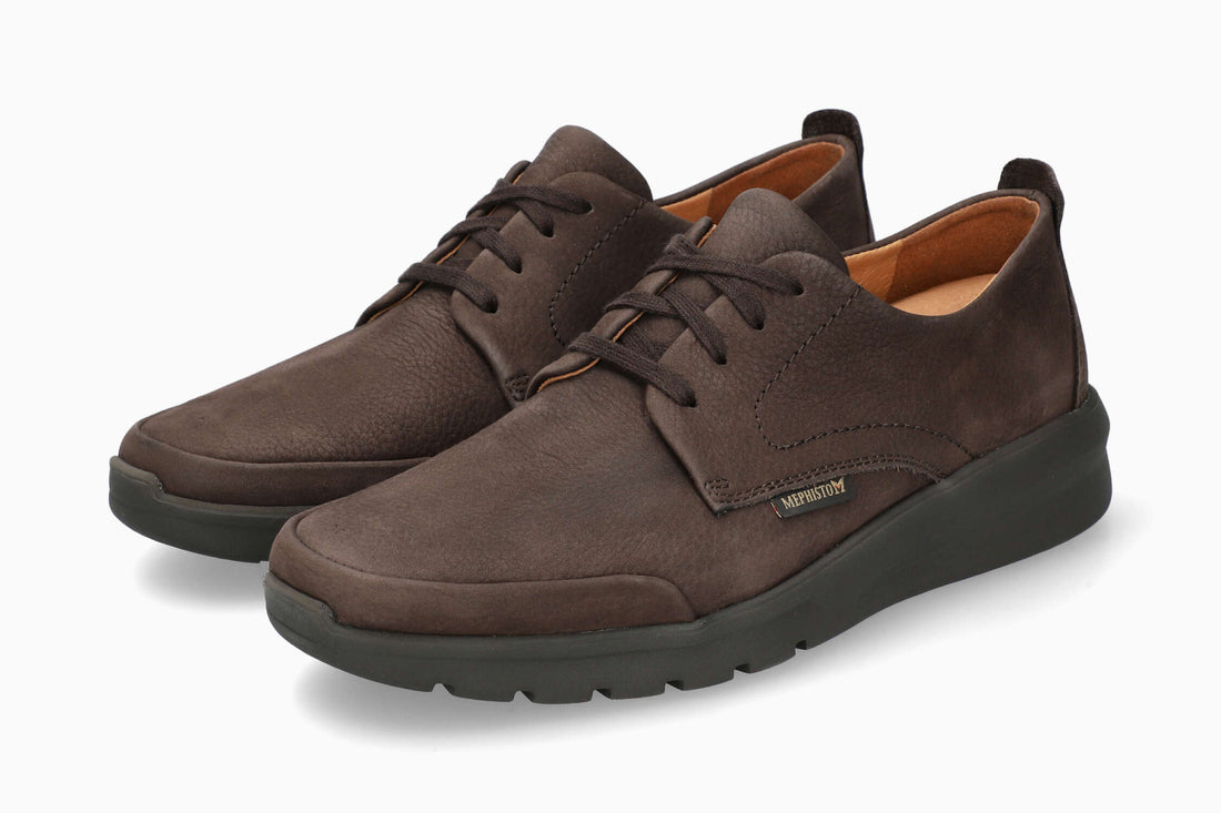 Mephisto Walker Men's Sneaker Dark Brown