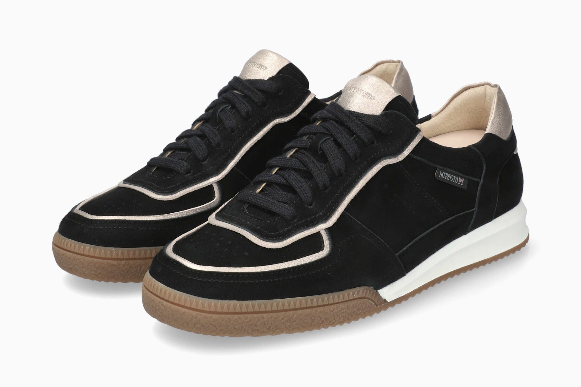 Mephisto Women's Sneaker Wanessa Black