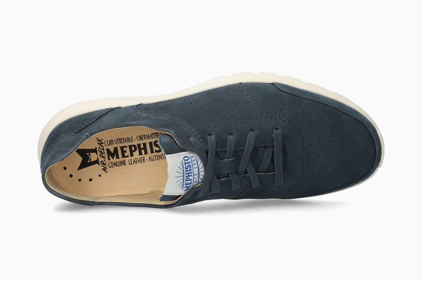 Mephisto Waren Men's Sneaker Jeans Blue Top