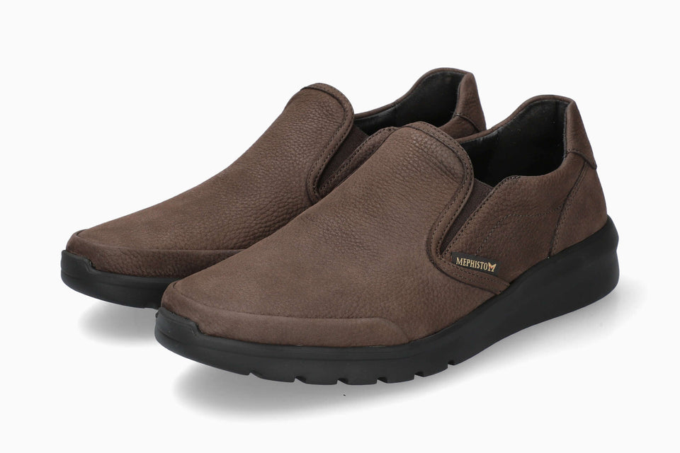 Mephisto Men's Slip-On Will Dark Brown