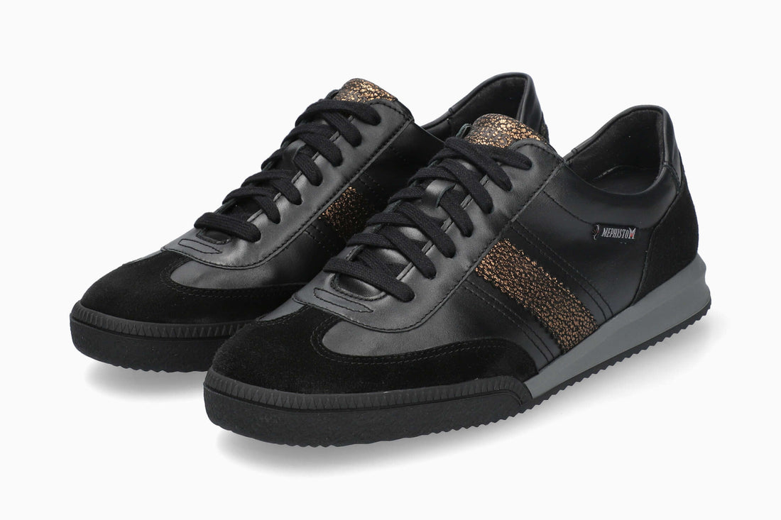 Mephisto Women's Sneaker Witney Black