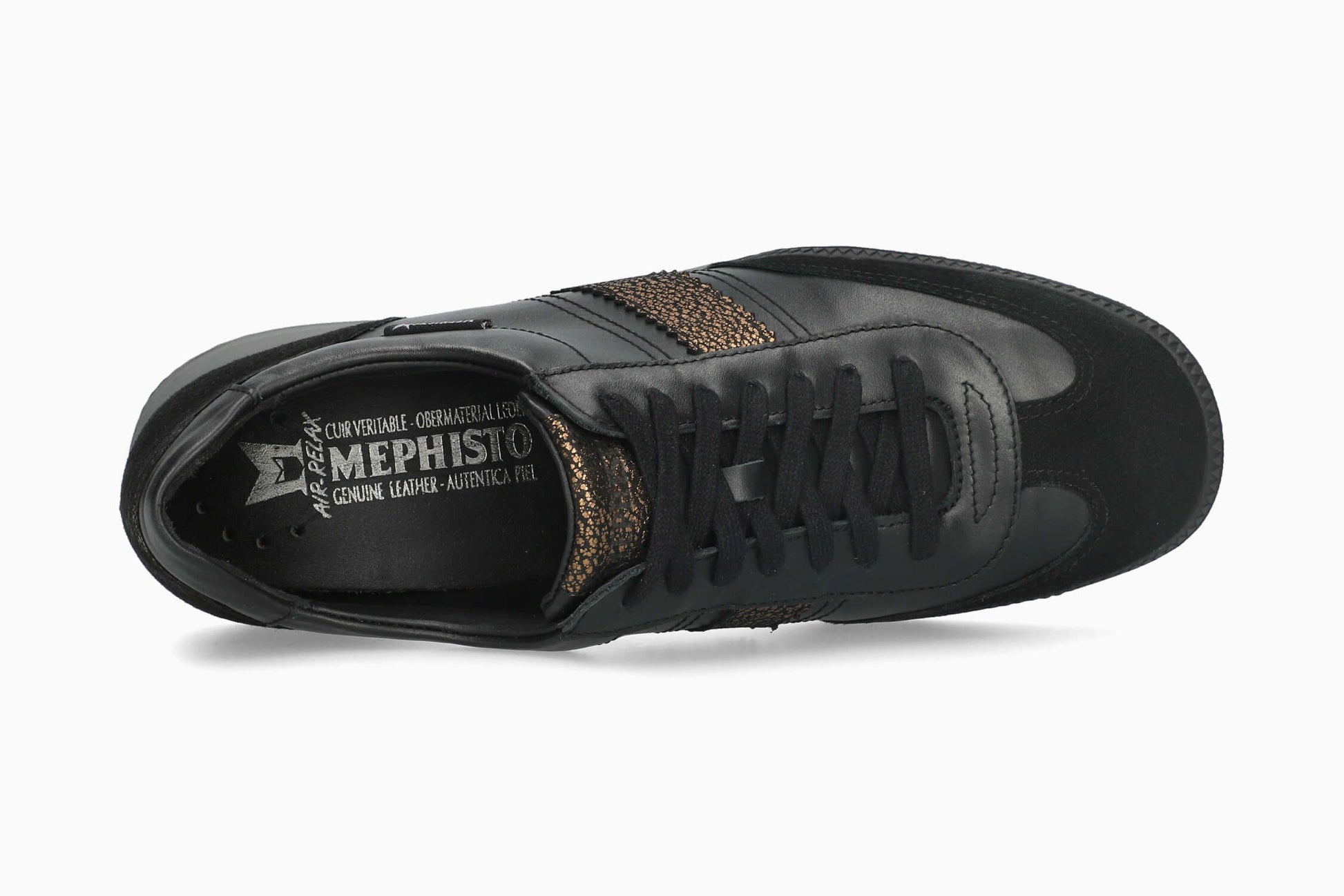 Mephisto Women's Sneaker Witney Black Top