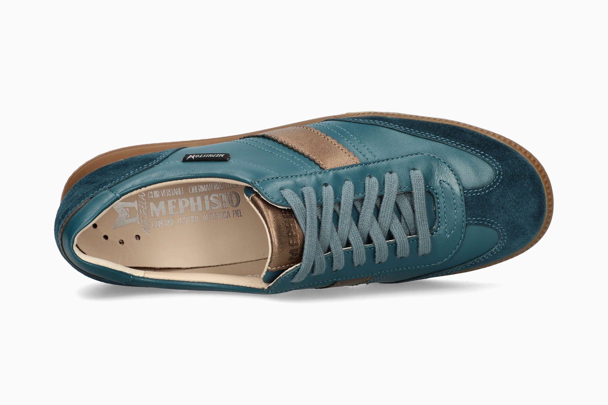 Mephisto Women's Sneaker Witney Petroleum Top