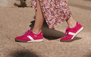 Mephisto Women's Sneaker Witney Fuchsia Lifestyle