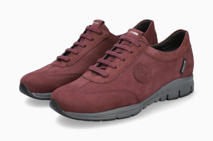 Yael Mephisto Women's Sneakers Plum Side