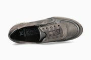 Mephisto Ylona Women's Sneaker Dk Taupe Metallic Top