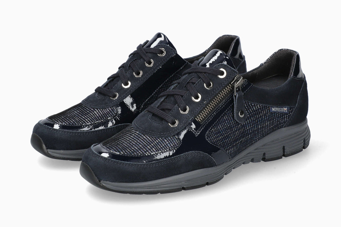 Mephisto Ylona Women's Sneaker Navy Mix