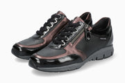 Ylona Mephisto Women's Sneakers Black Patent Side