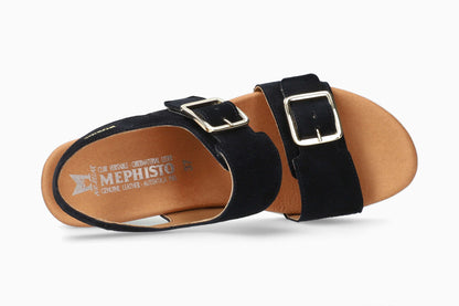 Mephisto Ysabel Women's Sandal Navy Top