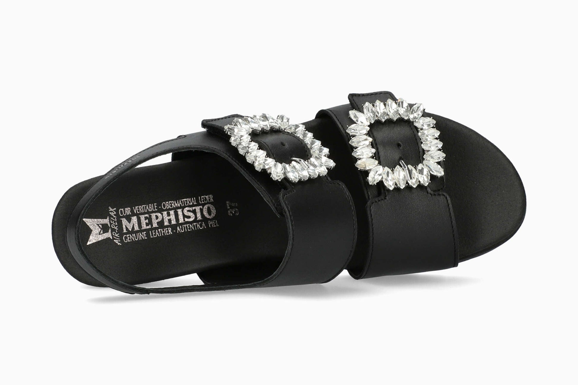 Mephisto Ysabel Spark Women's Sandal Black Top